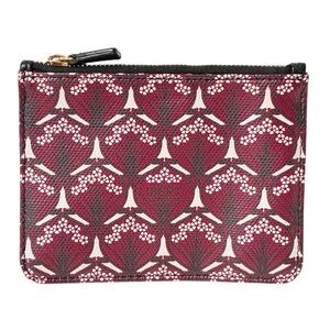 LIBERTY LONDON Purple Iphis Coin Pouch In Purple Accessory Zipper